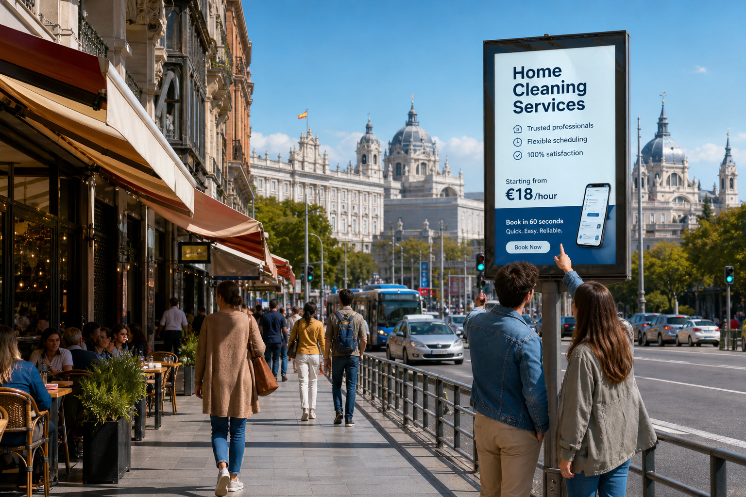 CITY LANDSCAPE ADSVERTISING CLEANING APPS